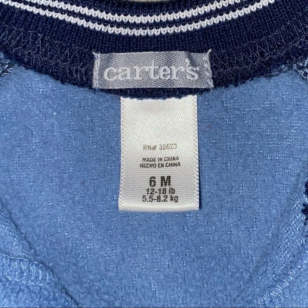 Carters size 6m